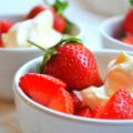 Jordgubbar i morsdagspresent (Lchf)