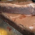 Kladdkaka med Nutella- och Noblessetäcke