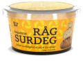 Hamburgarbröd på surdeg