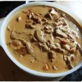 Fläskfilégryta med bacon  (lchf)