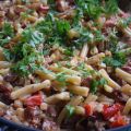 Pasta med baconsås