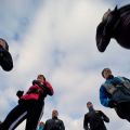 Långpass i grupp