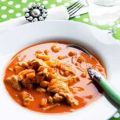 Kycklingsoppa med äpple och curry