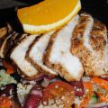 Kycklingsallad med smak av olivolja, honung,[...]