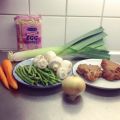 Enkelt recept - Stekta nudlar