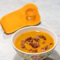 Butternut squashsoppa med bacon