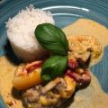 Sweet chili-kyckling med paprika och[...]