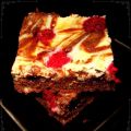 Brownies med hallon