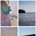 De blev en dag på stranden...