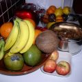 Detox - dag 1. Mango- och apelsinsmoothie.
