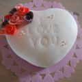Bröllopsjubileum/Wedding anniversary cake