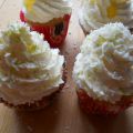 Kokos och ananas cupcakes
