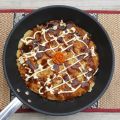 Okonomiyaki - japansk pannkaka