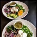 Lyxig chèvresallad med hemgjord dressing!