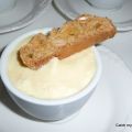 Mango mousse med biscotti