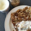 Zucchinipannkaka med rabarberchutney