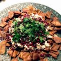 Fattet lahme - friterat pitabröd med köttfärs