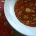 Chunky bean soup - Bönsoppa med sting