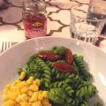 Pasta med grönkålspesto