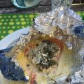 Fiskgryta på grillen