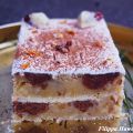 Julinspirerad vit kladdkaka, med apelsin, kanel[...]