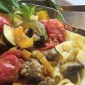 Enkel vegoröra till glutenfri pasta