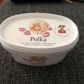 Polkagrisglass