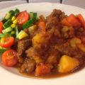 Klassisk kött- och grönsaksgryta