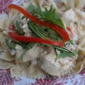 Pasta med kyckling