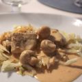 Fläskfilégryta med Västerbottensost