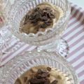 Chokladmousse med smak av salta mandlar