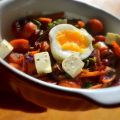 Varm korvsallad med smak av paprika (Lchf,[...]