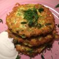 Zucchini- och halloumibiffar