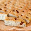 Dillfocaccia med soltorkade tomater (LCHF)