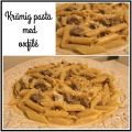 Krämig pasta med oxfilé