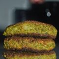 Vegetariska biffar på groddade linser,[...]