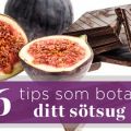 6 KBT-tips som hjälper mot sötsug
