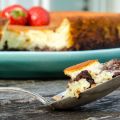 Cheesecake på chokladbotten
