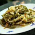 Vitlökspasta med massor av vitlök
