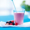 Rabarber- och hallonsmoothie