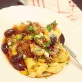 Snabb pastagryta med köttfärs och tortellini