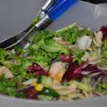 Kyckling / Kassler pasta sallad