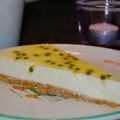 Lyxig cheesecake med lime och passionsfrukt