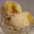 Vanilj Bavaroise Glass Med Mango Rippel