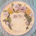 Somriga Ros Dekorationer av Sugarpaste