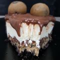 CHOCOLATE CARAMEL OREO COOKIE DOUGH CHEESECAKE