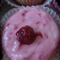 Hallon cupcakes