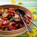 Färgstark tomatsallad