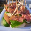 Italienska drömsnacks med mozarella basilika[...]