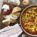Papardelle alla puttanesca med sardeller,[...]